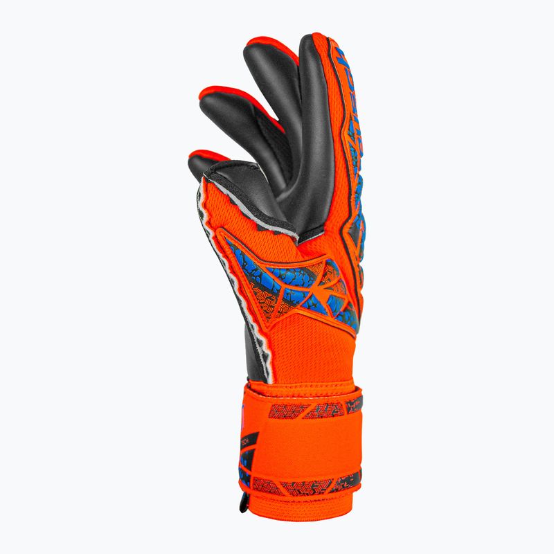Brankářské rukavice  Reusch Attrakt Duo hyper orange/electric blue/black 4