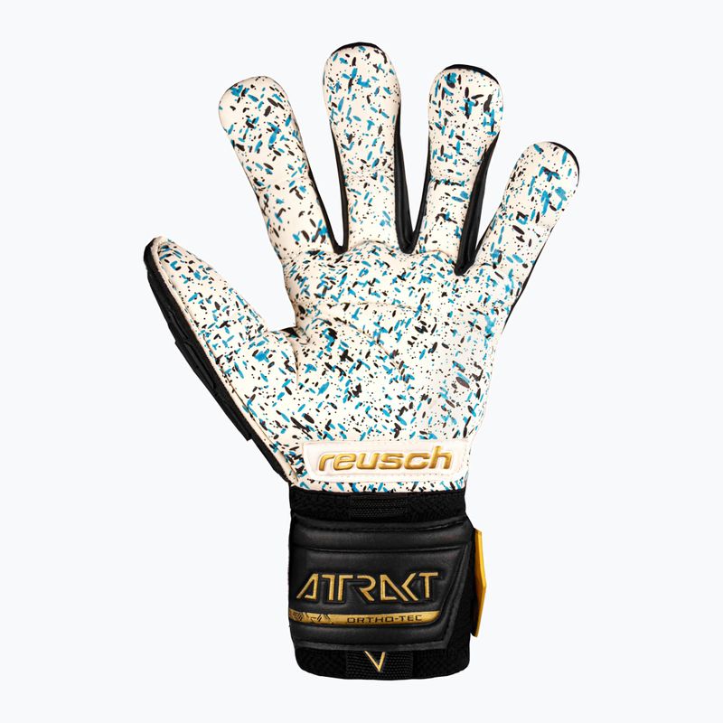 Brankářské rukavice  Reusch Attrakt Freegel Fusion Ortho-Tec black/gold 3