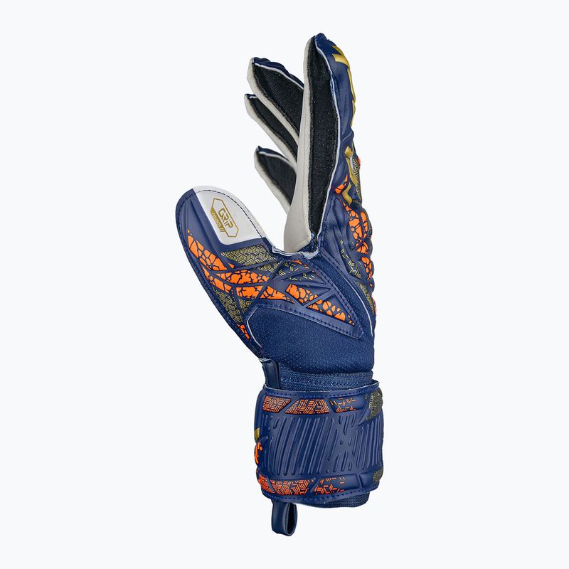 Brankářské rukavice  Reusch Attrakt Grip premium blue/gold 4