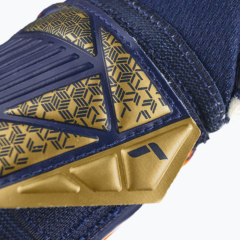 Brankářské rukavice  Reusch Attrakt Grip premium blue/gold 7