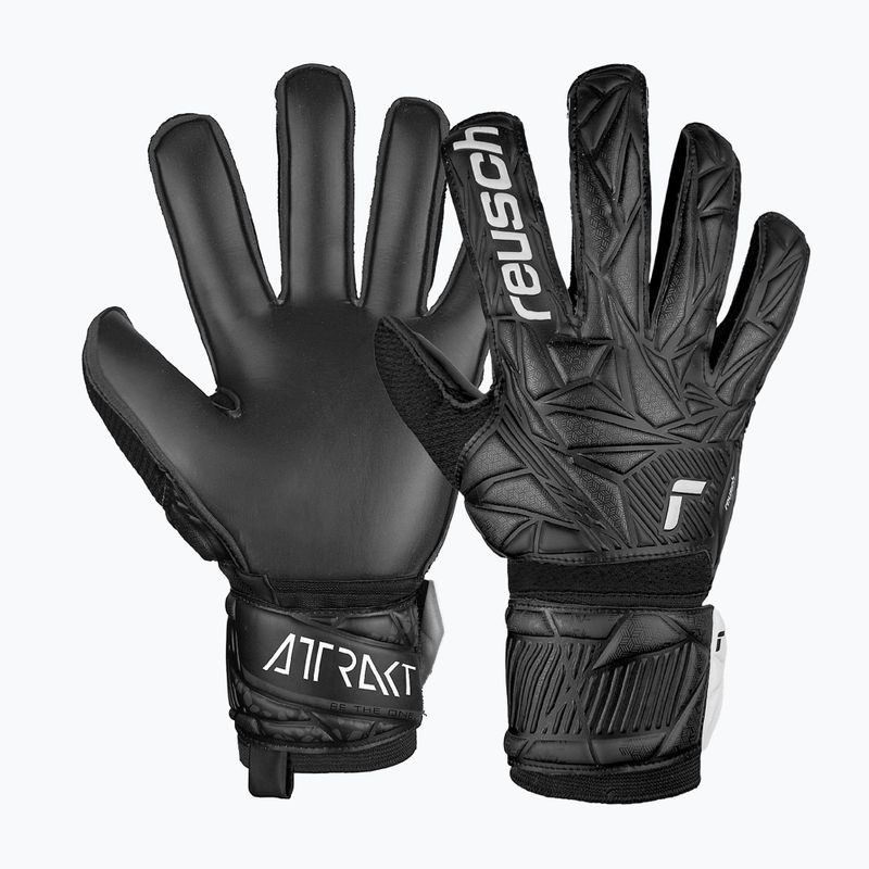 Brankářské rukavice  Reusch Attrakt Solid black