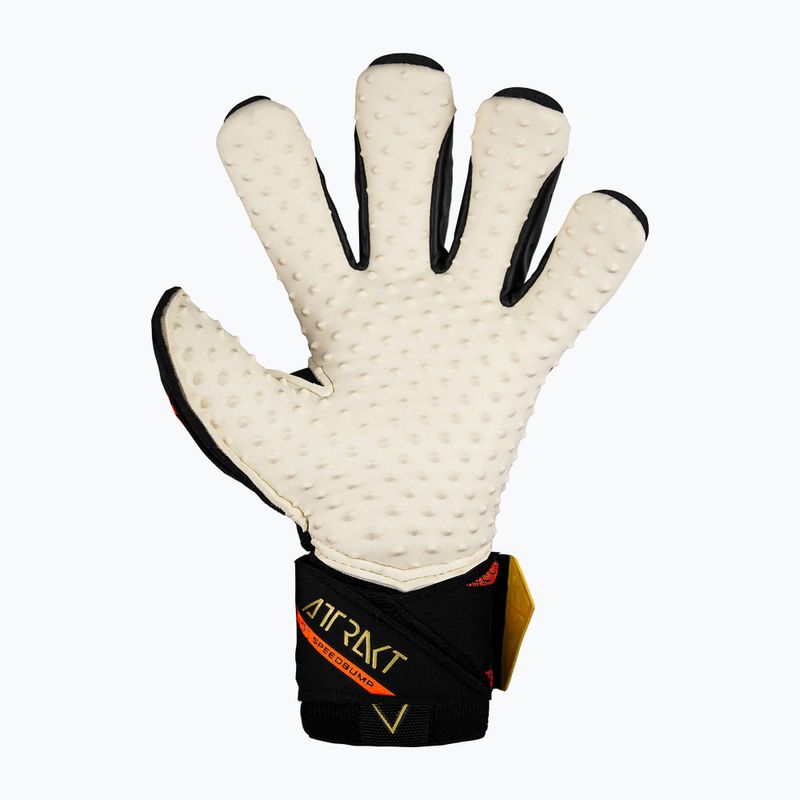 Brankářské rukavice  Reusch Attrakt SpeedBump Ortho-Tec black/gold/orange 3
