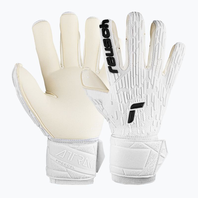 Brankářské rukavice Reusch Attrakt Freegel Gold X white