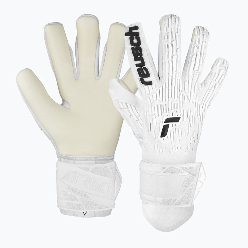 Brankářské rukavice Reusch Attrakt Freegel Gold white