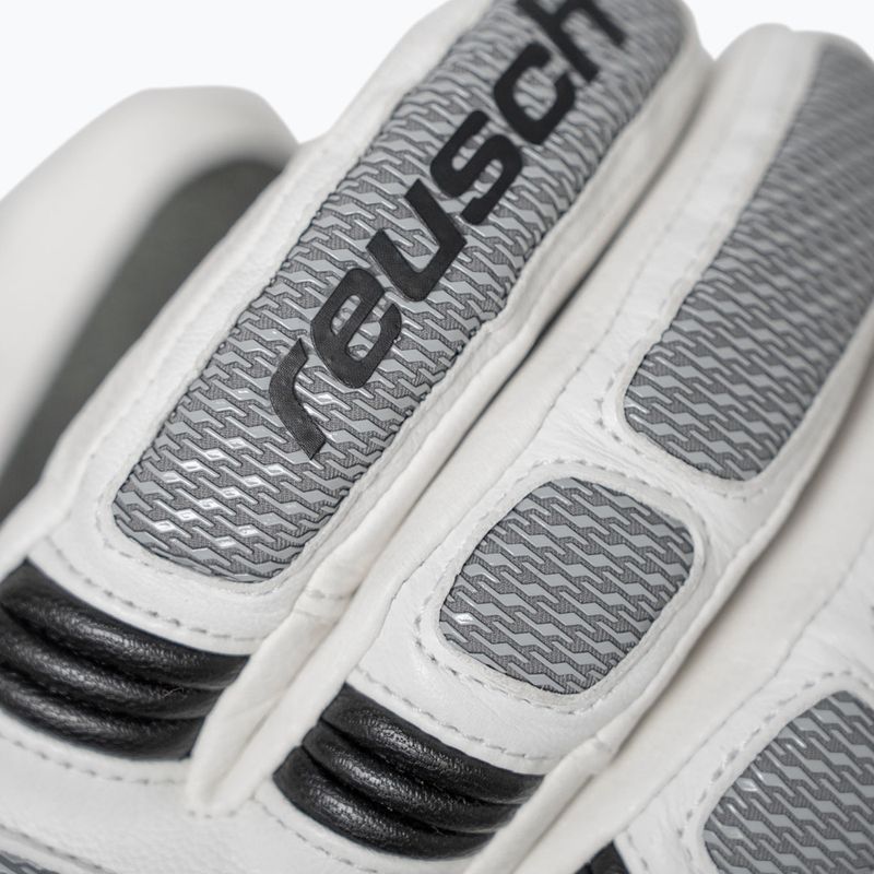 Pánské lyžařské rukavice Reusch Worldcup Warrior DG white/glacier 5