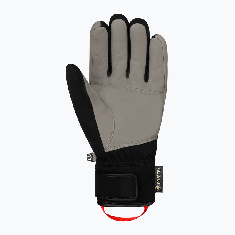 Lyžařské rukavice Reusch Jupiter Gore-Tex red/grey 4