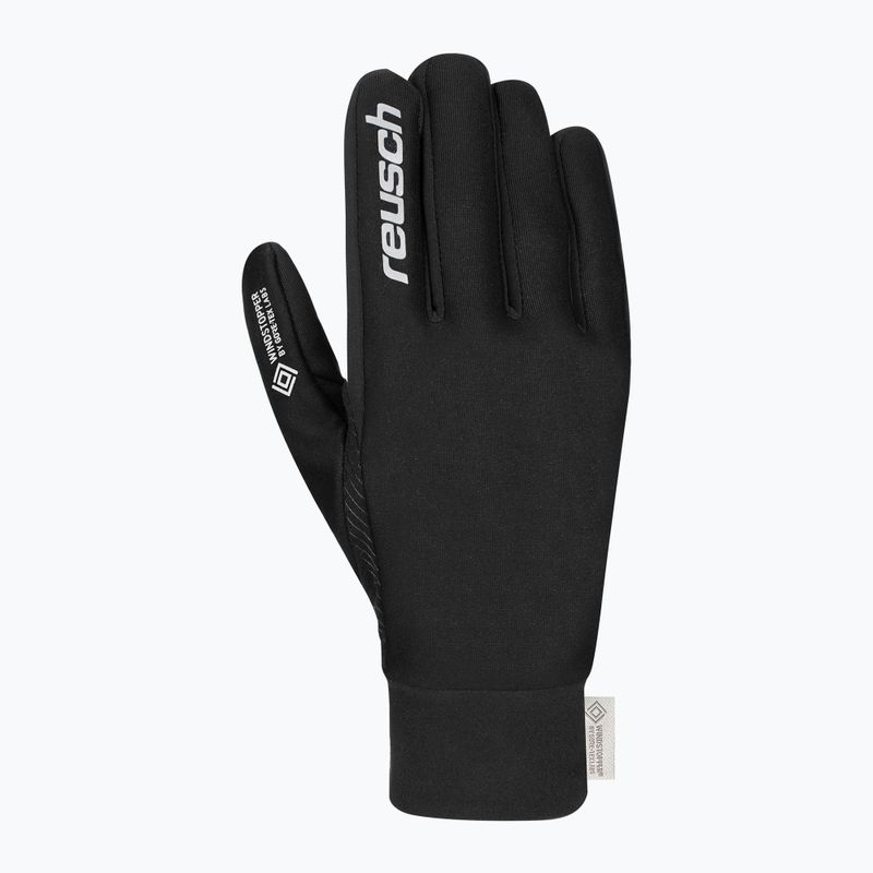 Pánské rukavice Reusch Karayel Windstopper Touch-Tec black/silver 3