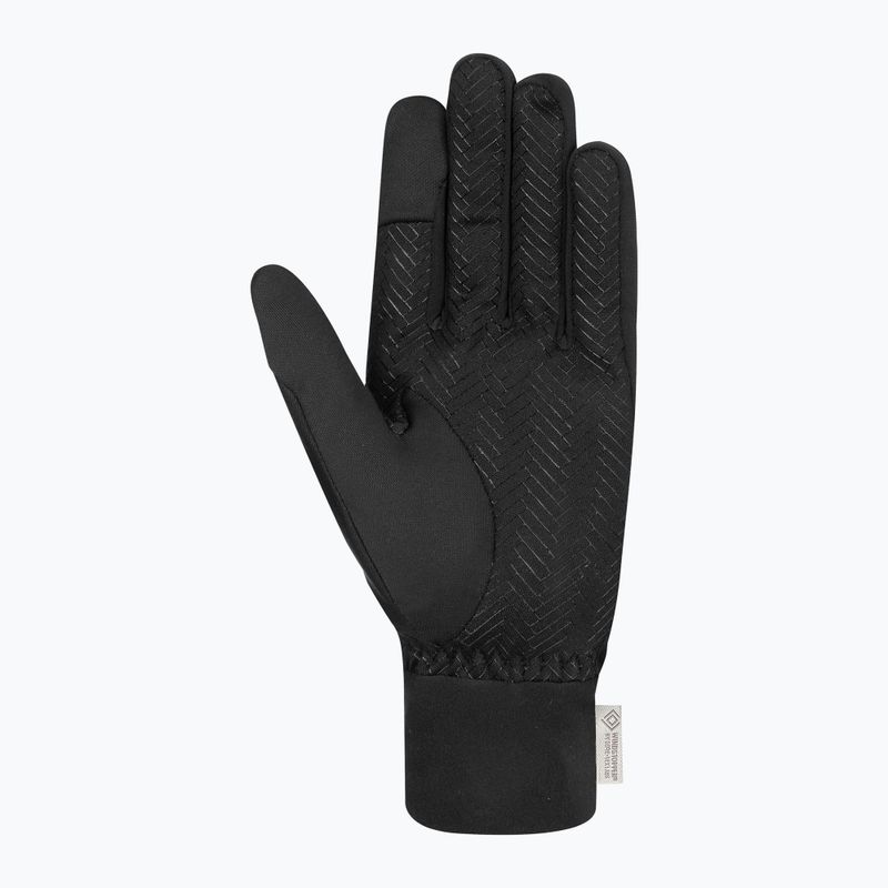 Pánské rukavice Reusch Karayel Windstopper Touch-Tec black/silver 4