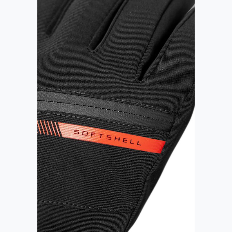 Lyžařské rukavice Reusch Steve R-Tex XT 7809 black/fluo red 5