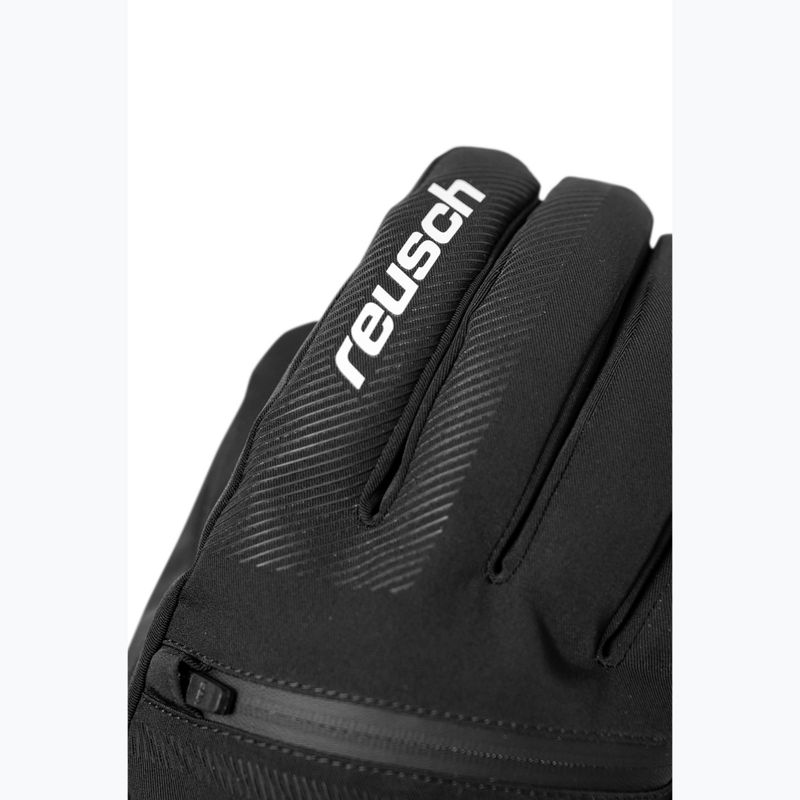 Lyžařské rukavice Reusch Steve R-Tex XT black/white 4