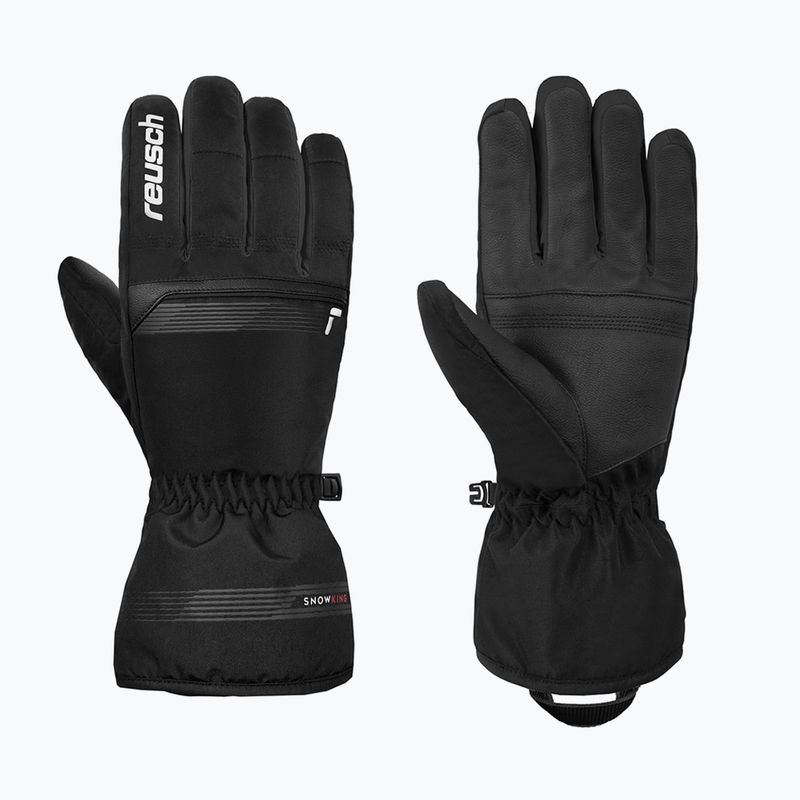 Lyžařské rukavice Reusch Snow King black/white