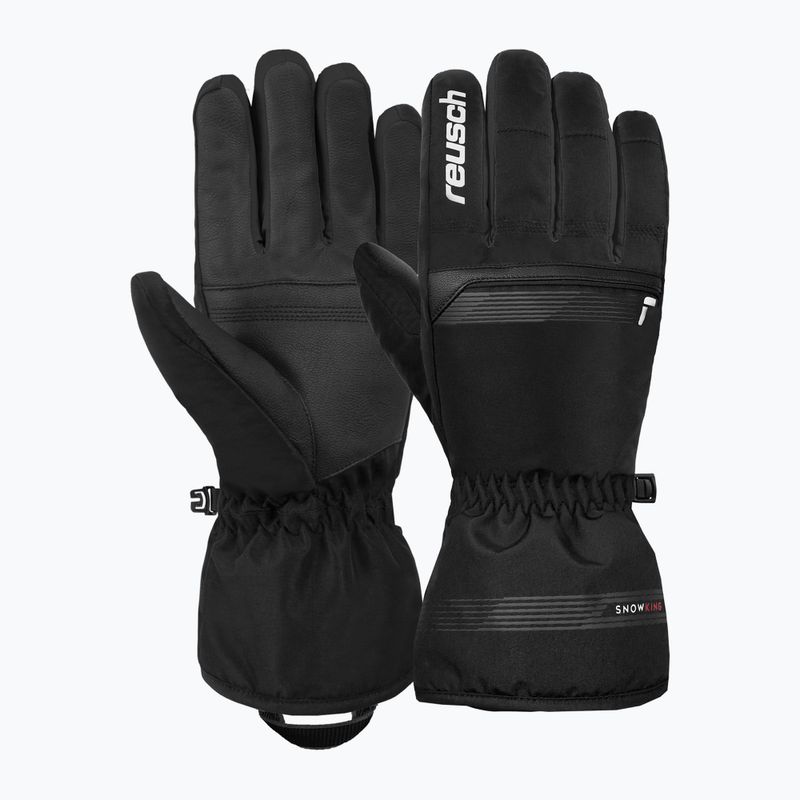 Lyžařské rukavice Reusch Snow King black/white 3