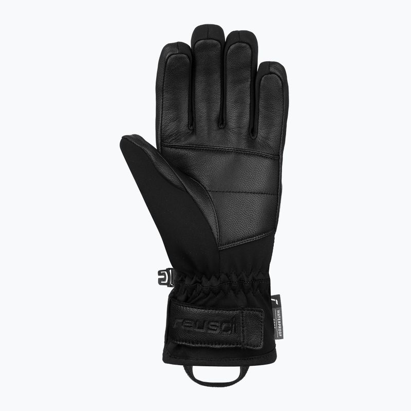 Dámské lyžařské rukavice  Reusch Beatrix R-Tex XT black/brown leopard 8