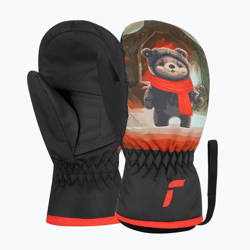 Dětské lyžařské rukavice Reusch Scottie Mitten bear