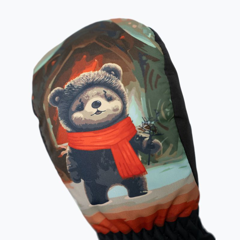 Dětské lyžařské rukavice Reusch Scottie Mitten bear 4