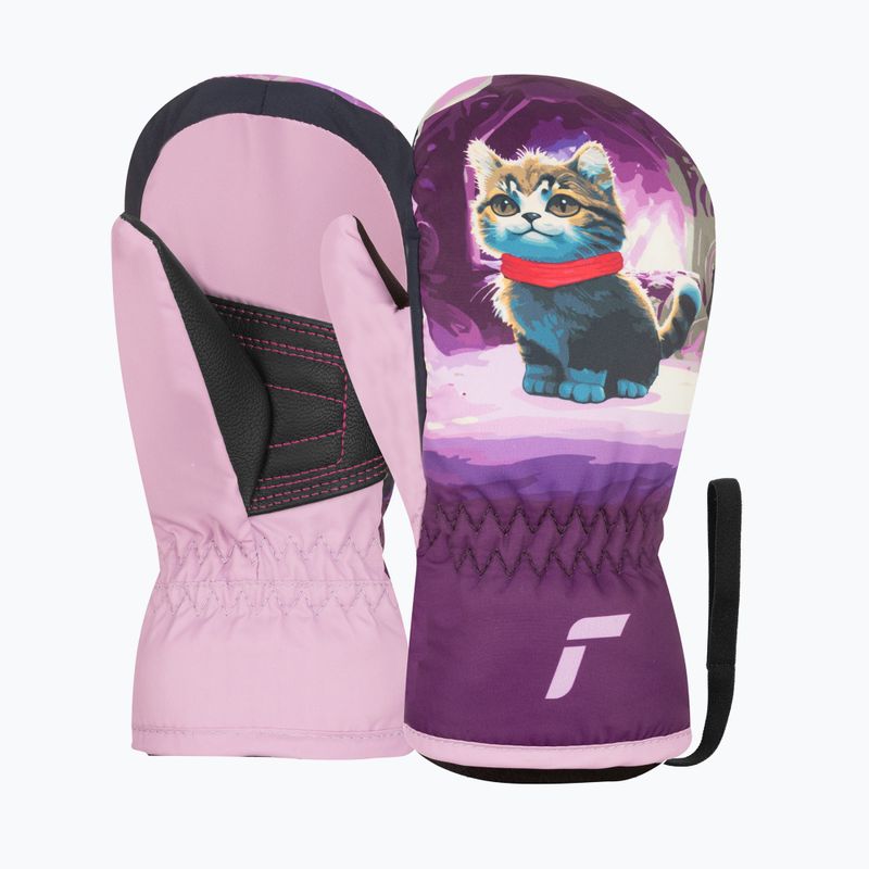 Dětské lyžařské rukavice Reusch Scottie Mitten cat