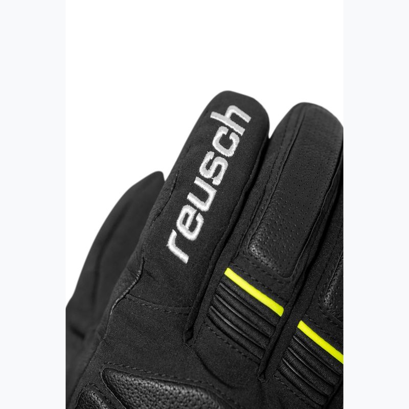 Lyžařské rukavice Reusch Thunder R-Tex XT blacier grey/black/safety yellow 4