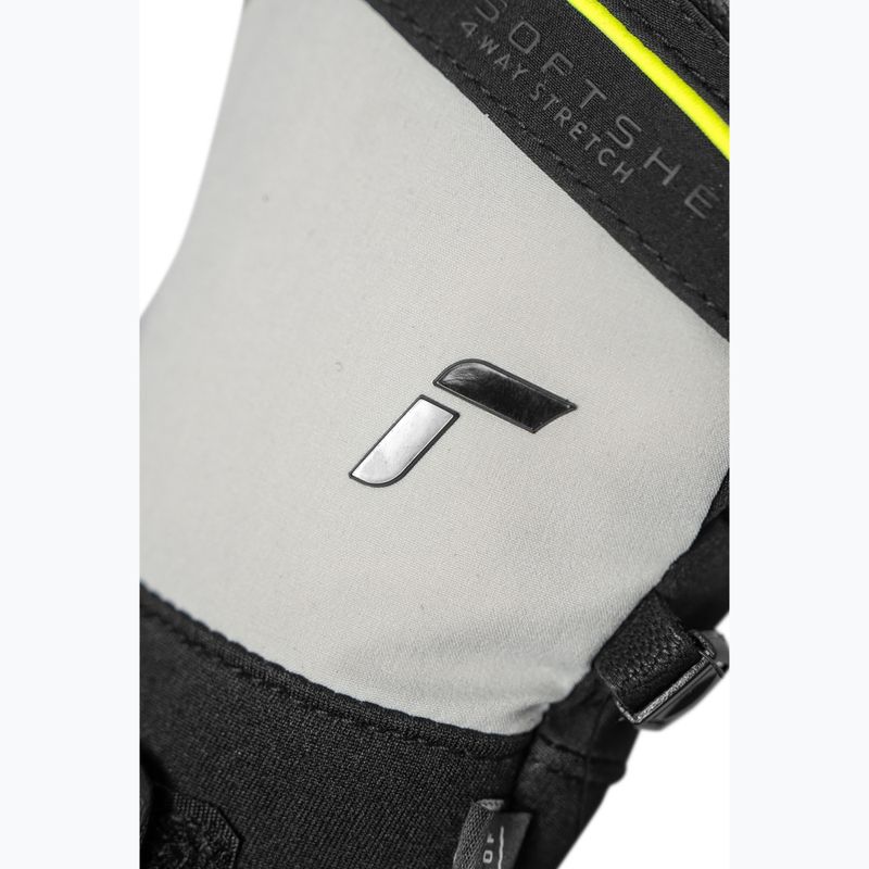 Lyžařské rukavice Reusch Thunder R-Tex XT blacier grey/black/safety yellow 5