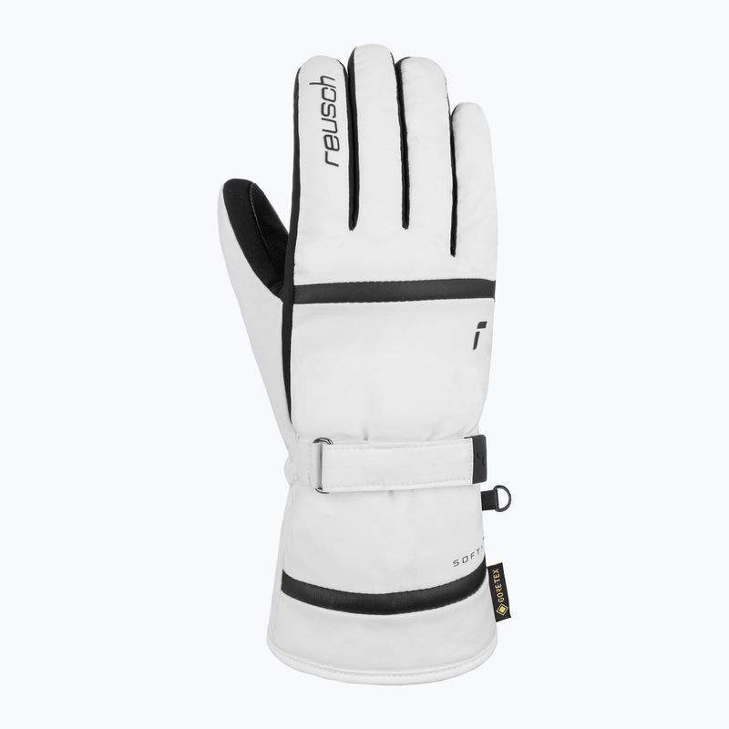 Dámské lyžařské rukavice Reusch Alison Gore-Tex white/black 3