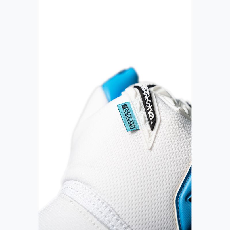 Brankářské rukavice Reusch Attrakt Freegel Aqua white/black/aqua blue 7