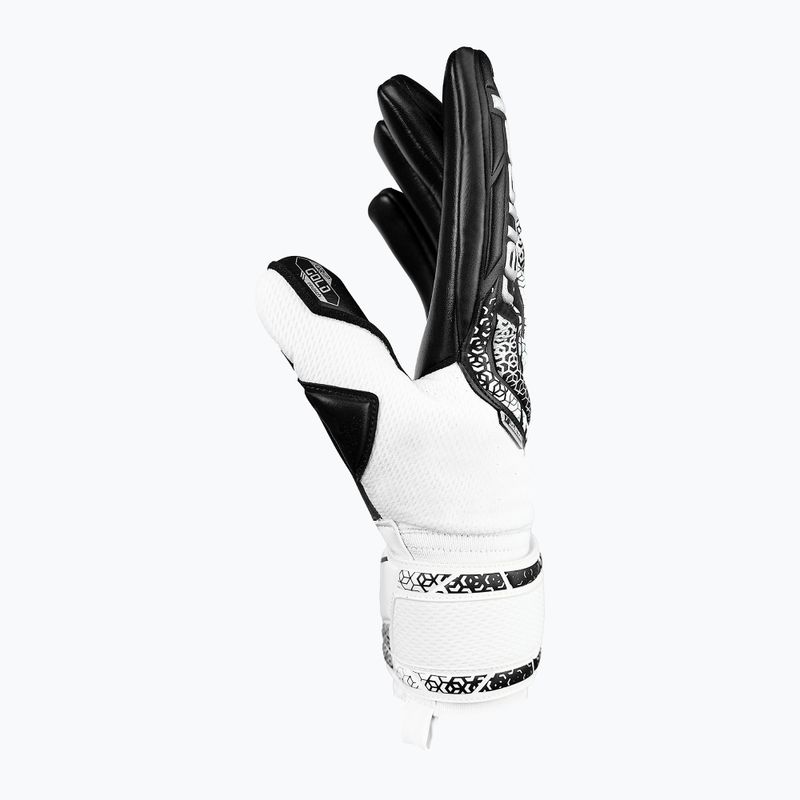 Brankářské rukavice Reusch Attrakt Gold NC white/silver/black 4