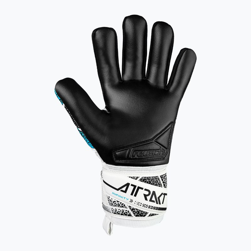 Brankářské rukavice Reusch Attrakt Infinity NC white/silver/black 3