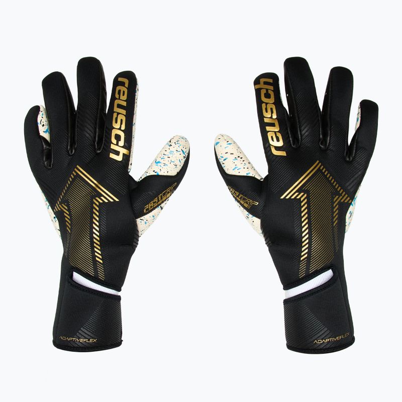 Brankářské rukavice Reusch Fastgrip Fusion black/gold 2