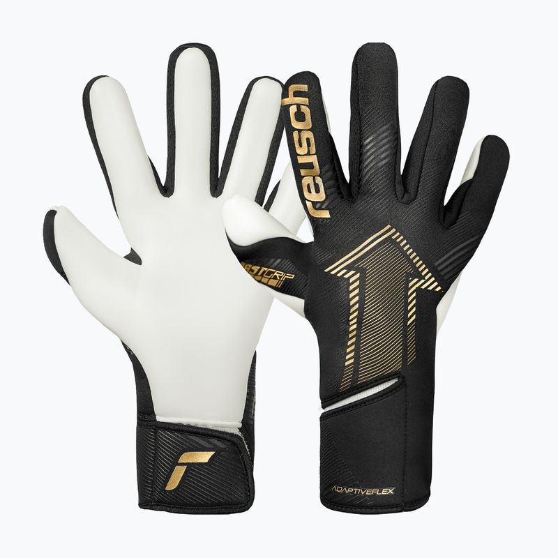 Brankářské rukavice Reusch Fastgrip Gold black/gold