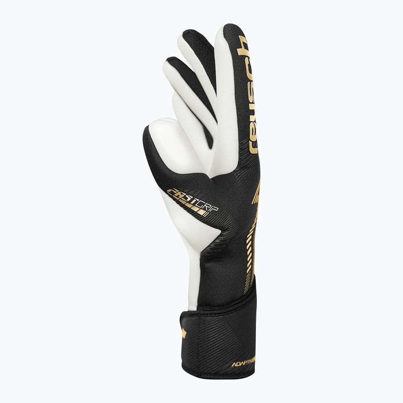 Brankářské rukavice Reusch Fastgrip Gold black/gold 4