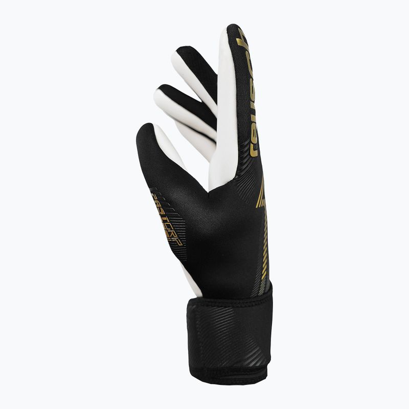 Brankářské rukavice Reusch Fastgrip Silver black/gold 4
