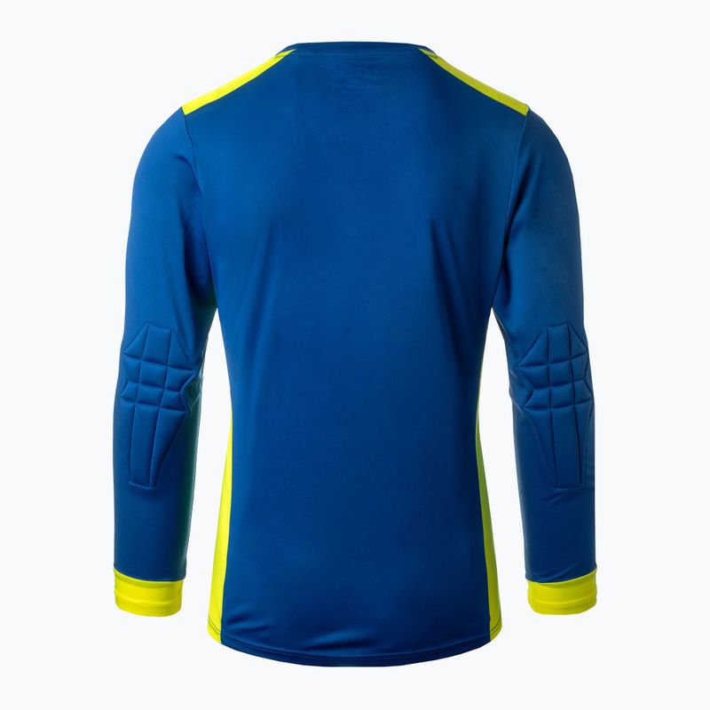 Brankářské tričko Reusch Match Goalkeeper Longsleeve Padded brilliant blue/safety yellow 2