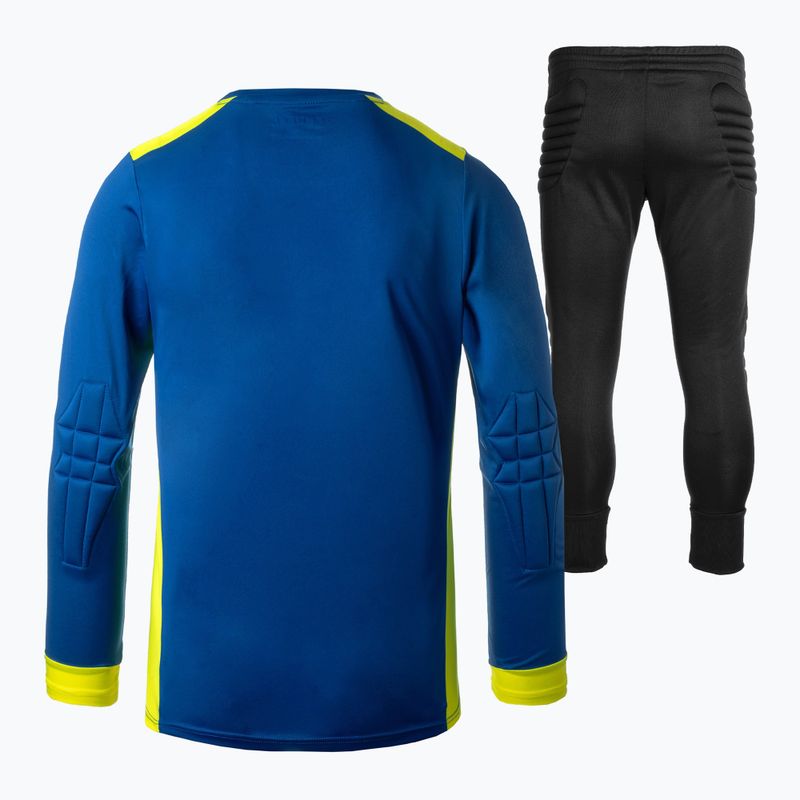Dětská brankářská sada Reusch Match Set Junior brilliant blue/safety yellow 2