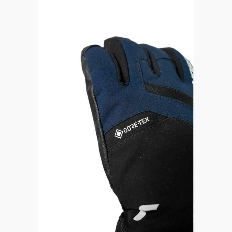 Pánské lyžařské rukavice Reusch Booster Gore-Tex black/dress blue 6