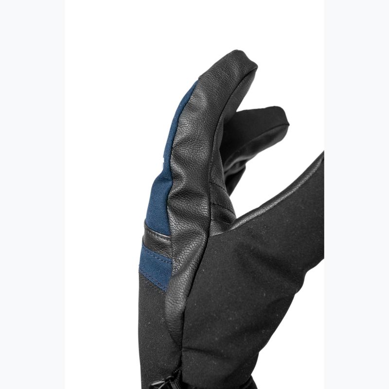 Pánské lyžařské rukavice Reusch Booster Gore-Tex black/dress blue 8