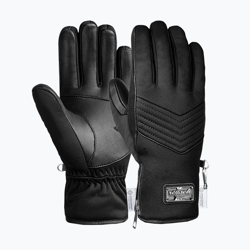 Dámské lyžařské rukavice Reusch Daisy Windstopper black