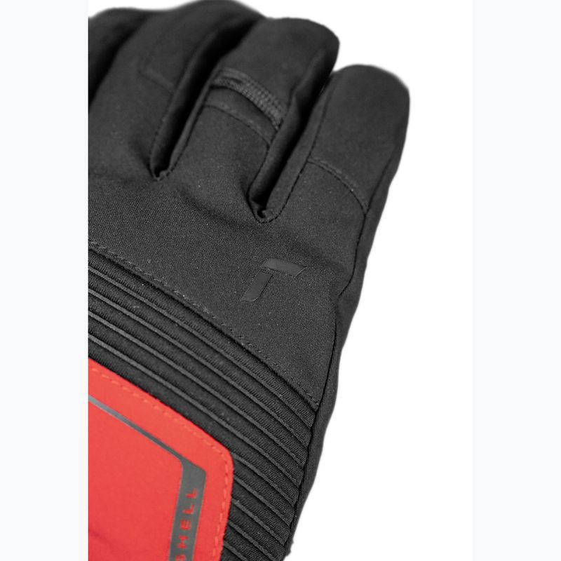 Lyžařské rukavice Reusch Louis R-Tex XT black/tango red 5
