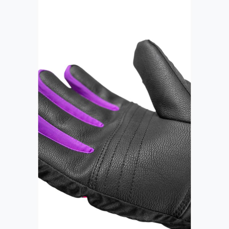 Dětské lyžařské rukavice Reusch Dan R-Tex XT Junior black/pink glo 6