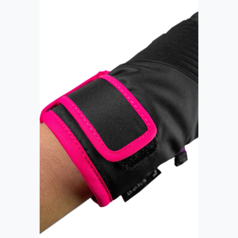 Dětské lyžařské rukavice Reusch Dan R-Tex XT Junior black/pink glo 8