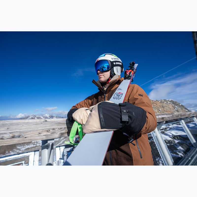 Pánské lyžařské rukavice Reusch Duality R-Wool Lobster tan/black 12