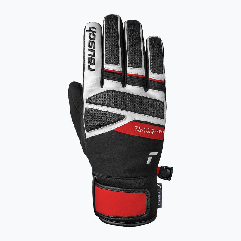 Pánské lyžařské rukavice  Reusch Thunder R-Tex XT black/white/fire red 3