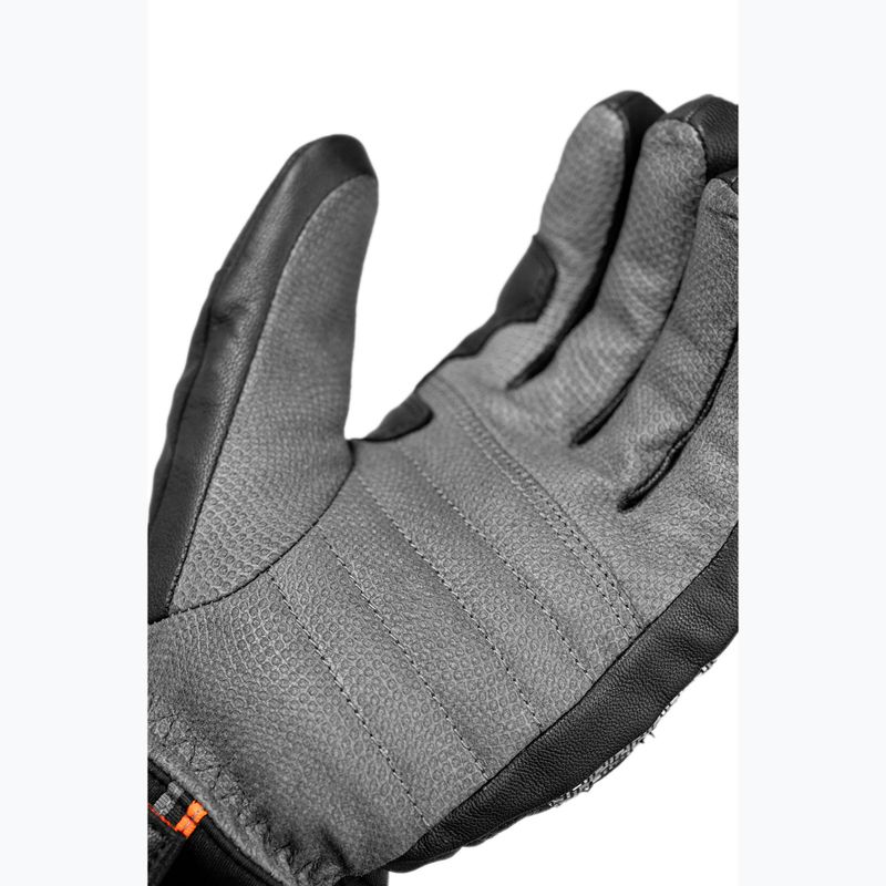 Pánské lyžařské rukavice Reusch Alpine Master black/silver/fluorescent red 5