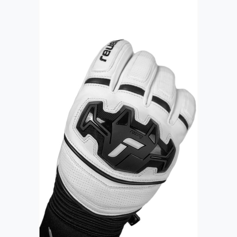 Lyžařské rukavice Reusch Champ white / black 6