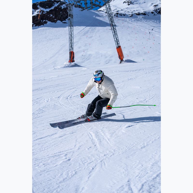 Pánské lyžařské rukavice Reusch Ultra black/fluo red 6