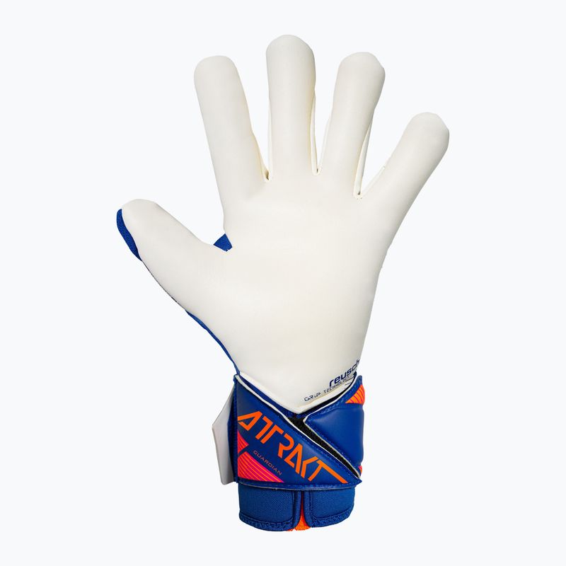 Brankářské rukavice Reusch Attrakt Gold X Guardian sharp blue/white/shocking orange 3