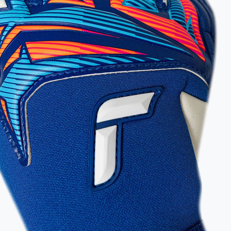 Brankářské rukavice Reusch Attrakt Duo Evolution sharp blue/white/shocking orange 5