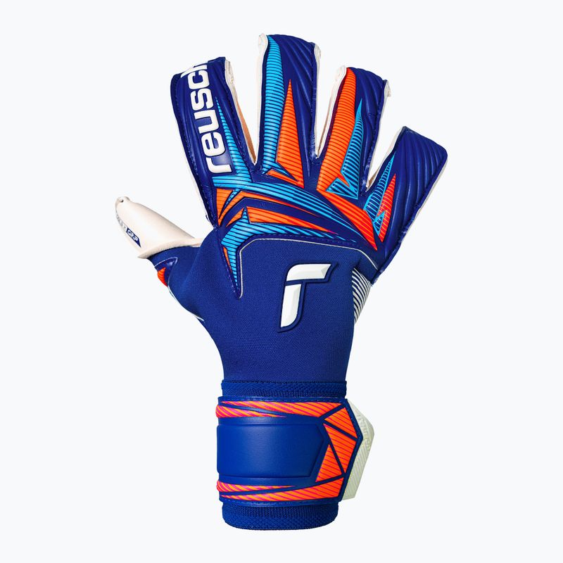 Brankářské rukavice Reusch Attrakt Gold X Evolution sharp blue/white/shocking orange 2