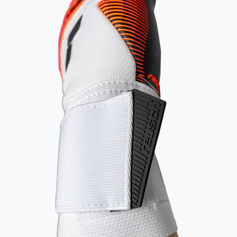 Brankářské rukavice Reusch Attrakt Freegel Gold X white/shocking orange/black 8