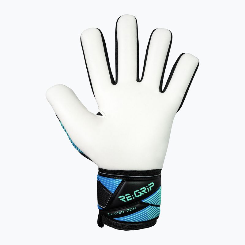 Brankářské rukavice Reusch Attrakt RE:GRIP NC black/ocean light 4