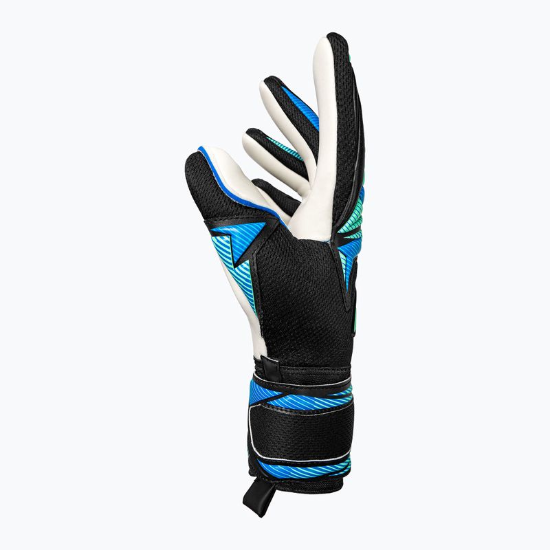 Brankářské rukavice Reusch Attrakt RE:GRIP NC black/ocean light 5