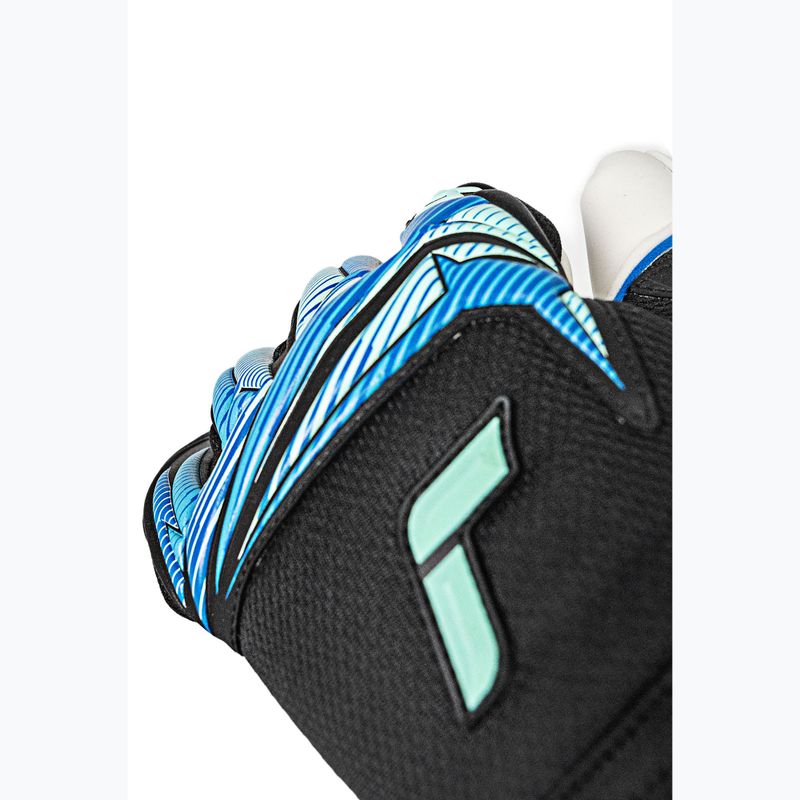 Brankářské rukavice Reusch Attrakt RE:GRIP NC black/ocean light 7